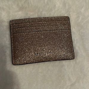Kate Spade Tinsel Boxed Small Cardholder BRAND NEW IN BOX